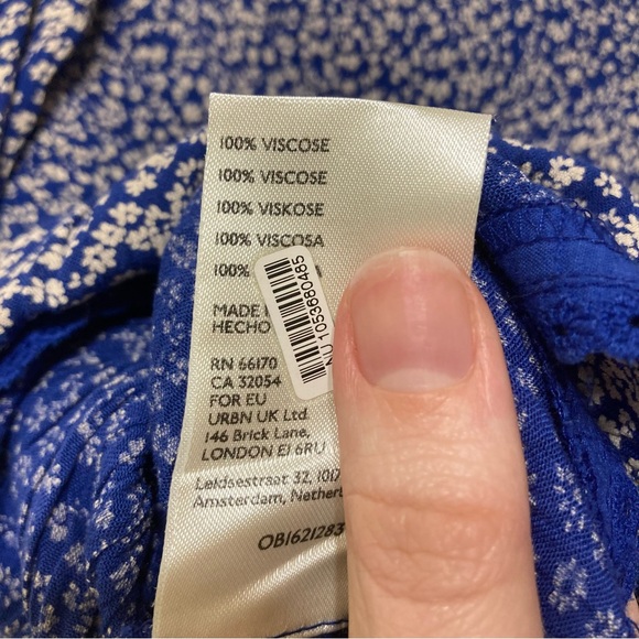 Free People Brittnee floral smocked baby doll top - Picture 10 of 13